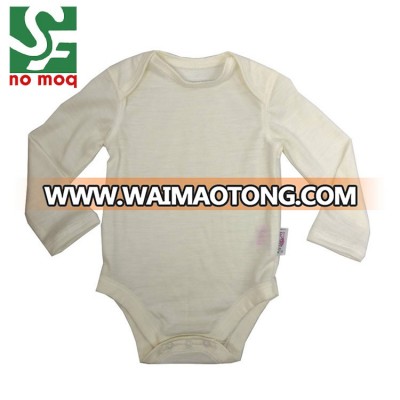 High quality merino wool baby romper clothes merino wool baby suit