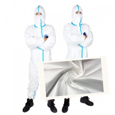 Non-woven Fabrics Disposable Medical Virus Protective Isolation Gown Protective Coverall